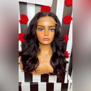 18 inches WIG 
5x5 Lace closure wig